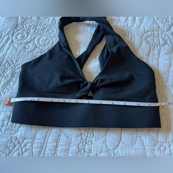 Black Women's Sports Bra - Picture 3 of 3